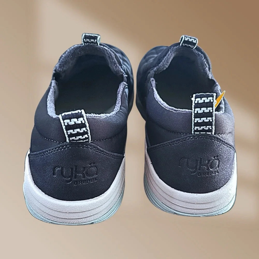 Ryka Women's Water-Repellent Quilted Slip On Extra Arch Support Everyday Sneaker - Picture 3 of 5